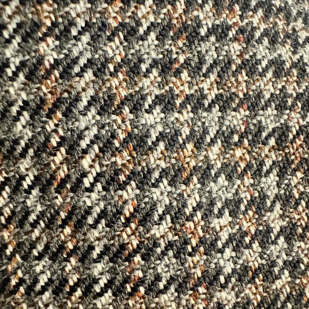 Theory Multi-Color Small Check Cuffed Trouser. Si… - image 3